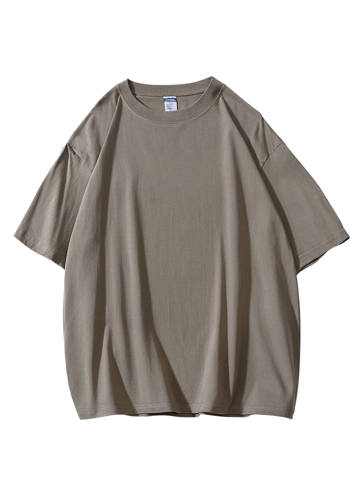 無地 シャツ やわらか天竺 リラックスシルエットTシャツ