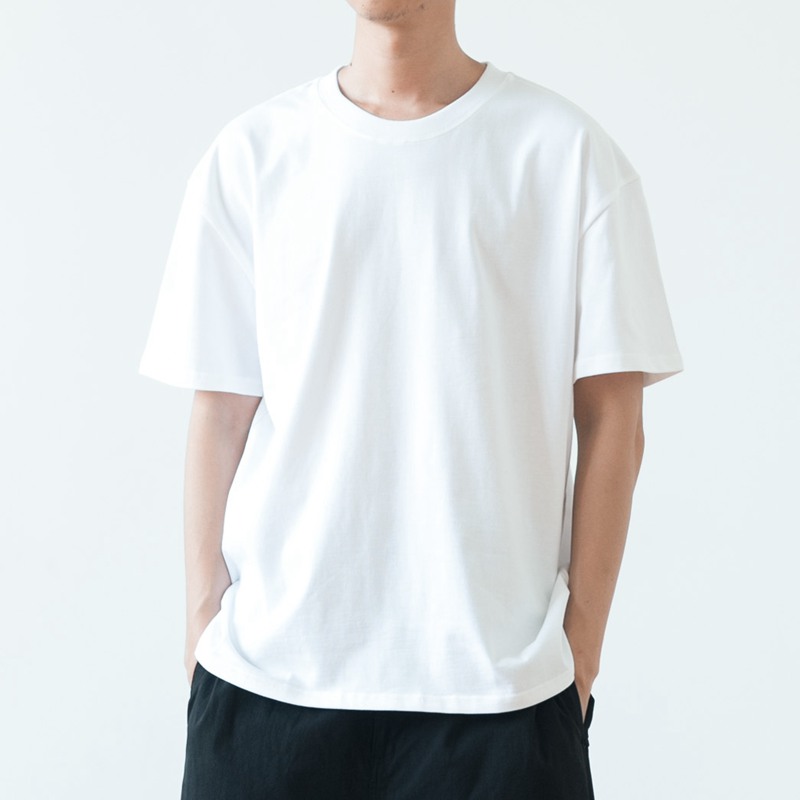 無地 Tシャツ 極上シルエット 快適ゆったり半袖
