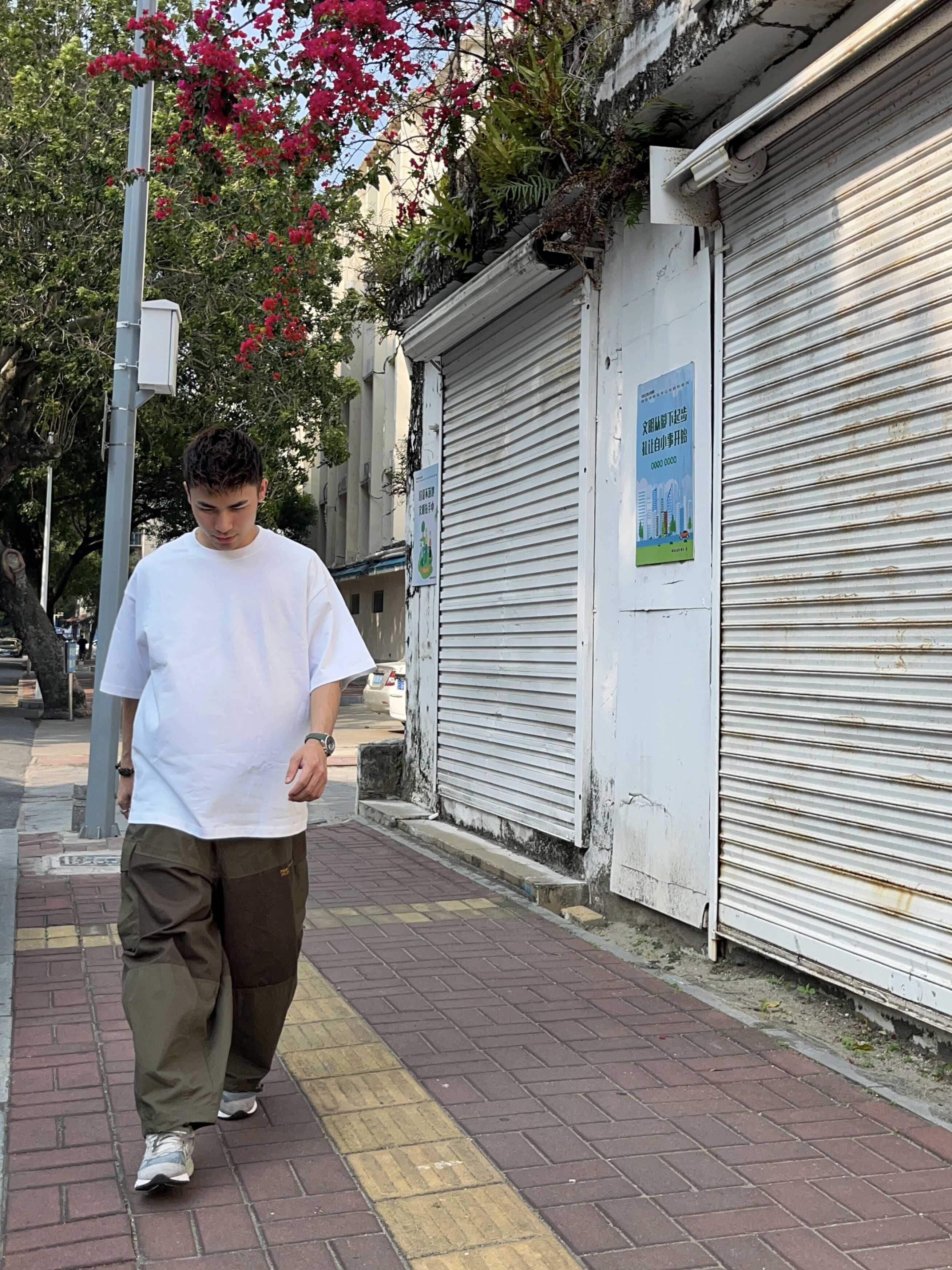 無地 シャツ シンプル ベーシック クルーネック 半袖カットソー