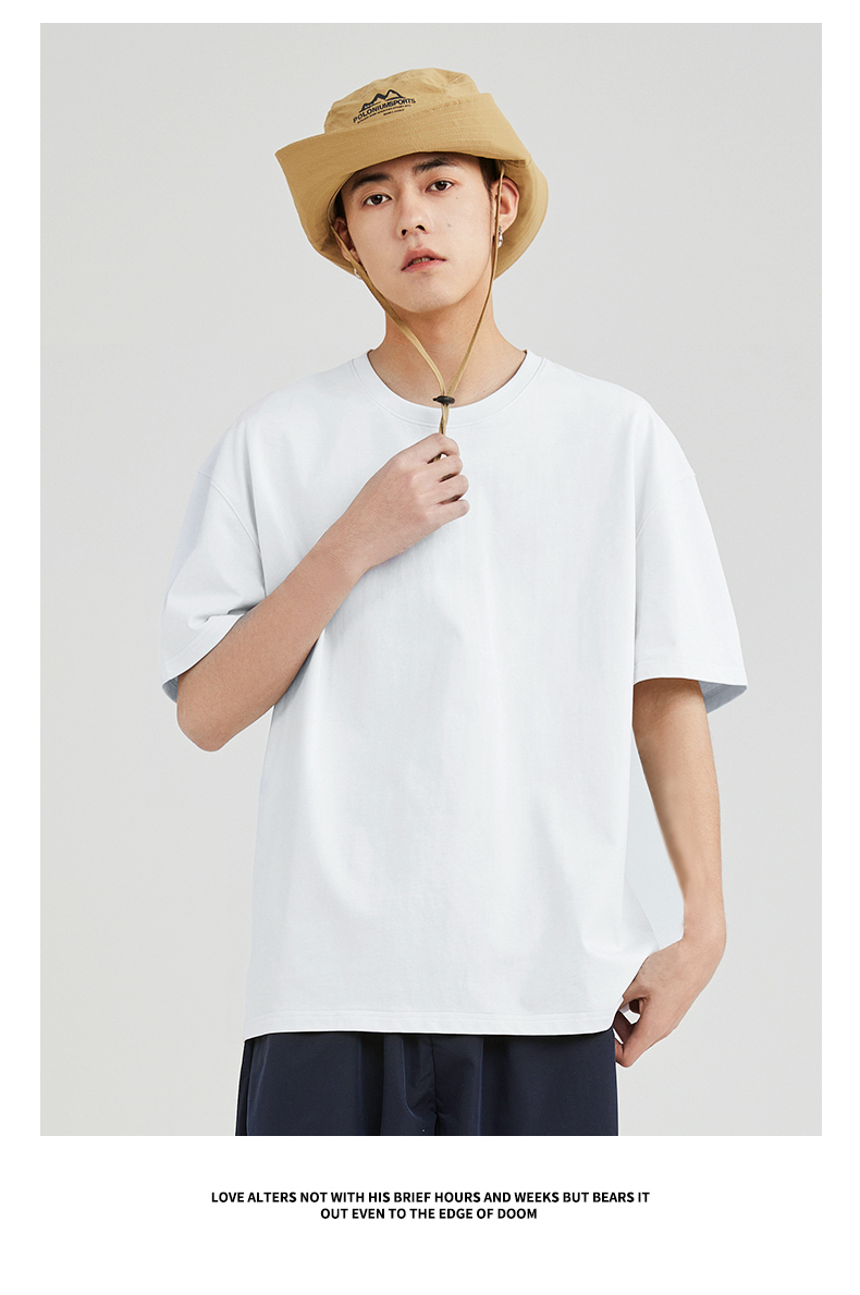無地 Tシャツ リラックスシルエット ベーシックティーシャツ