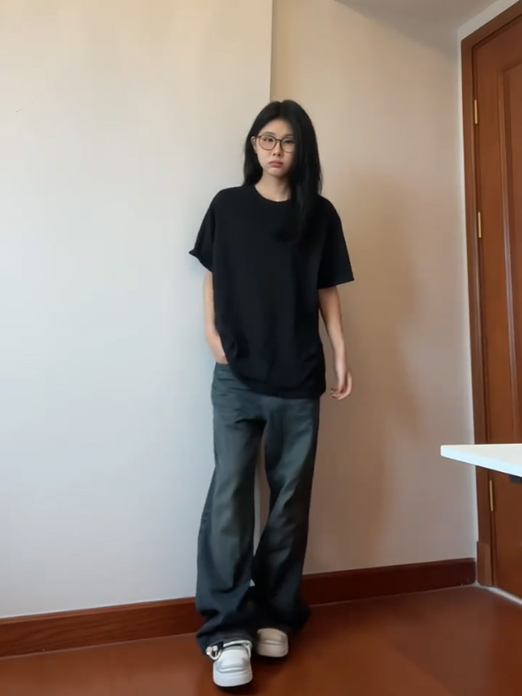 無地 Tシャツ ゆったりシルエット 無地半袖Ｔシャツ