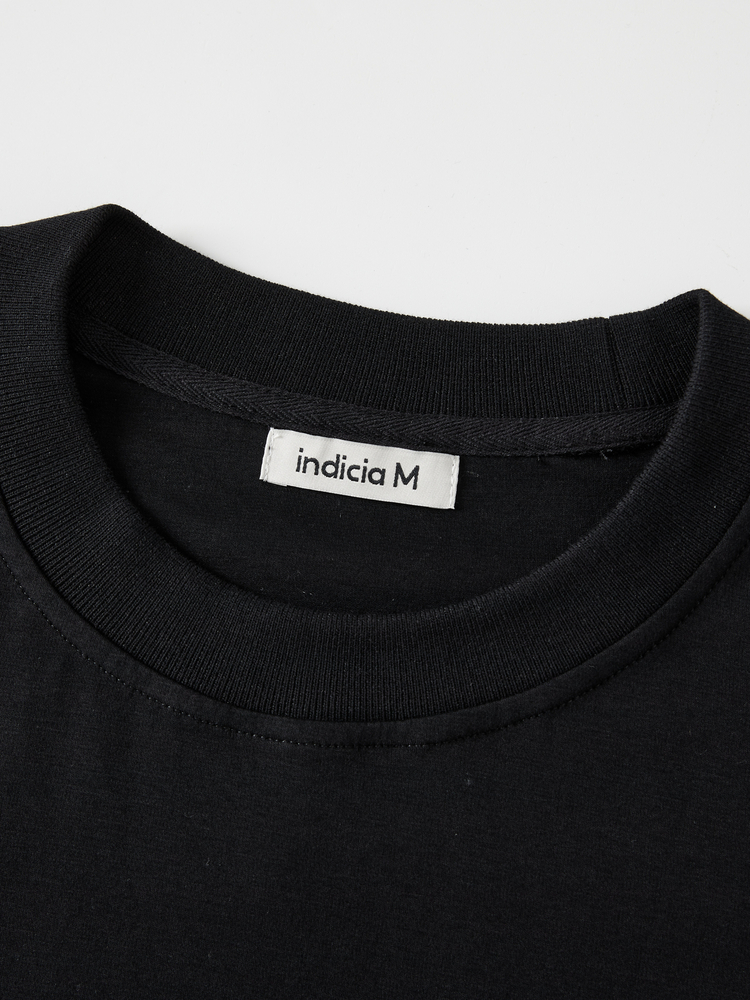 無地 Tシャツ 上質な肌触り ゆったりシルエット半袖