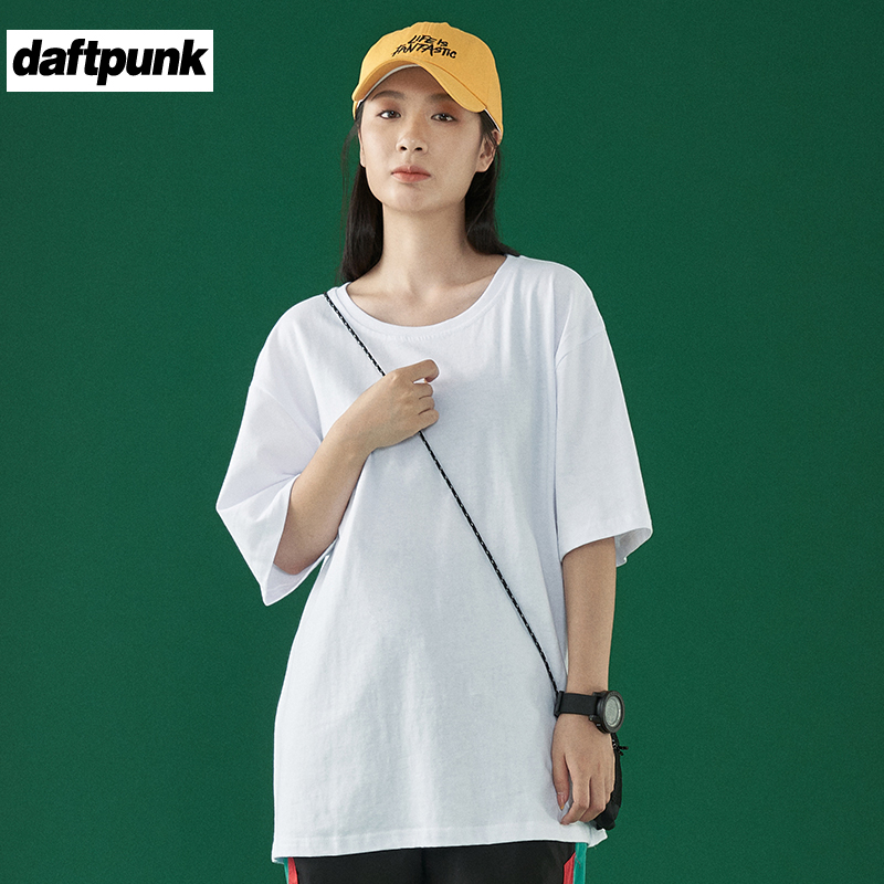 無地 Tシャツ ゆったりシルエット 半袖無地Tシャツ