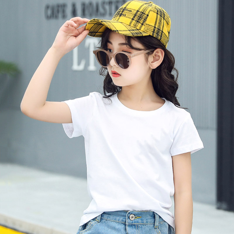 無地 Tシャツ やわらか肌触り 子ども向け基本の一着