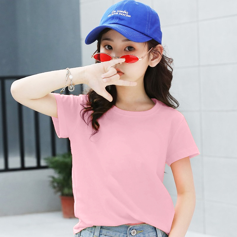無地 Tシャツ やわらか肌触り 子ども向け基本の一着