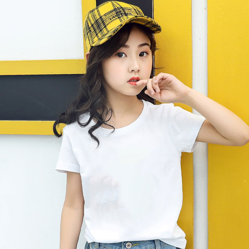 無地 Tシャツ やわらか肌触り 子ども向け基本の一着