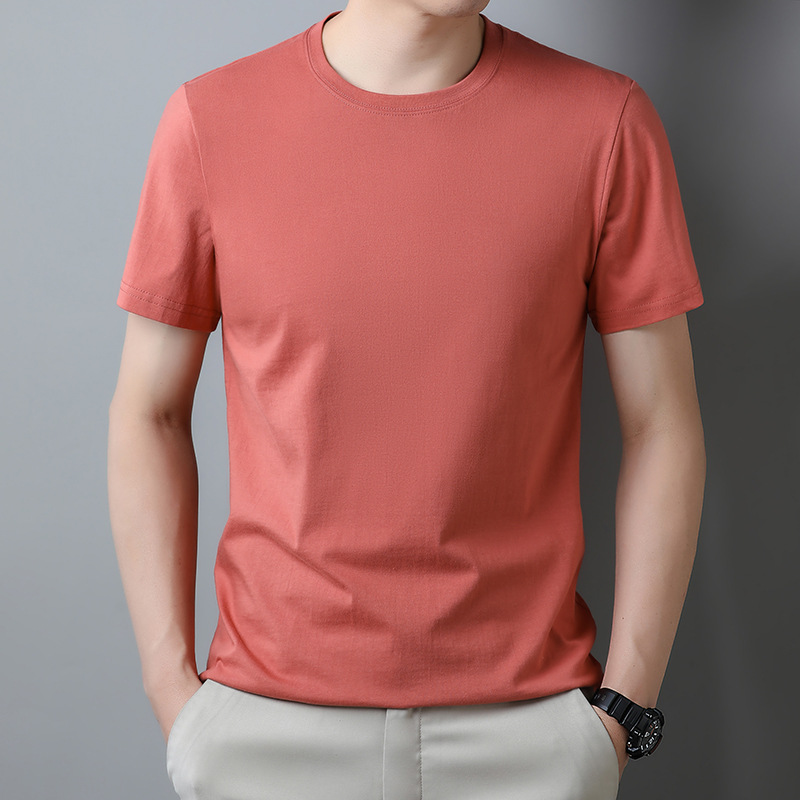 無地 Tシャツ 上質シルエット 極上クルーネック