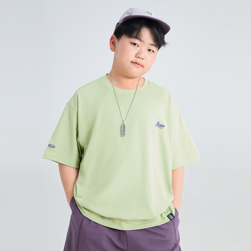 無地 Tシャツ キッズ ゆったりシルエット 子供用 無地シャツ