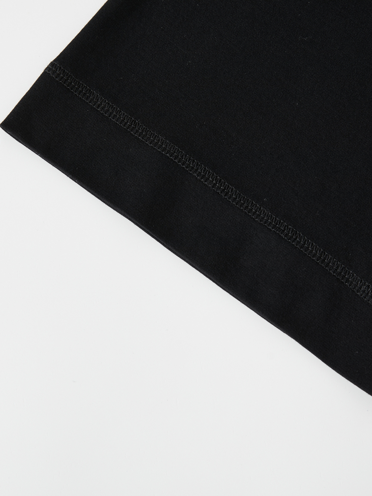 無地 Tシャツ 上質な肌触り ゆったりシルエット半袖