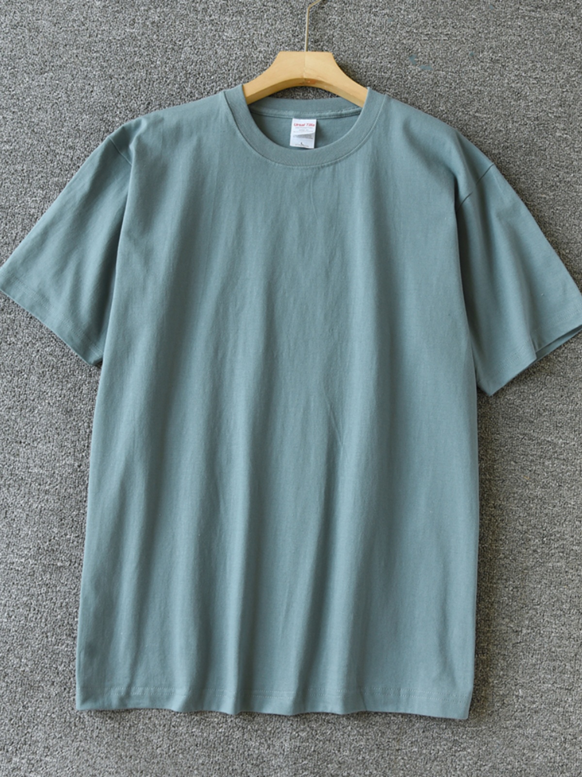 無地 シャツ シンプル ベーシック クルーネック Tシャツ