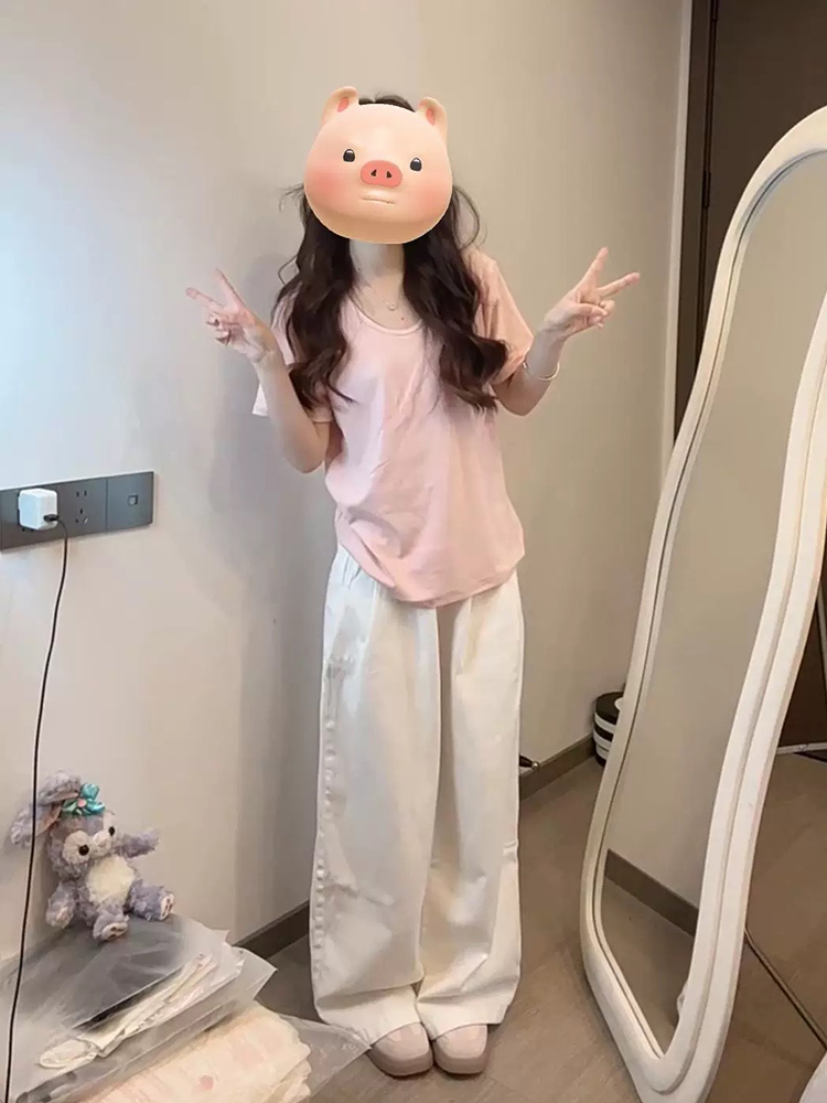 無地 Tシャツ なめらか肌触り 優しい着心地シンプル半袖