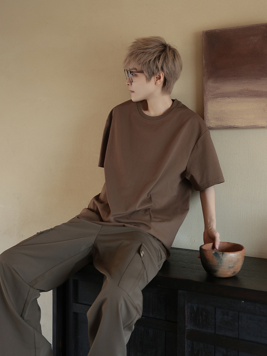 無地 Tシャツ すっきり着こなせる定番無地シャツ