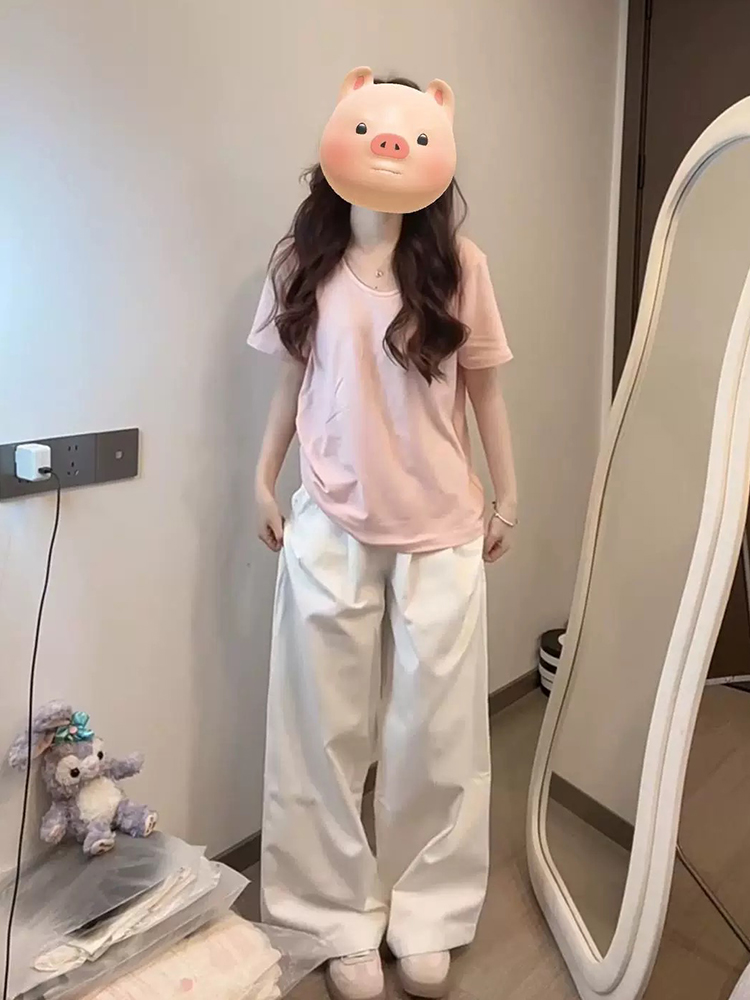 無地 Tシャツ なめらか肌触り 優しい着心地シンプル半袖