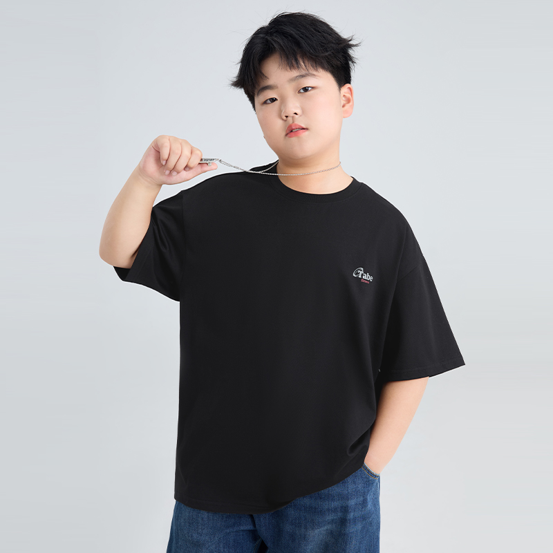 無地 Tシャツ キッズ ゆったりシルエット 子供用 無地シャツ
