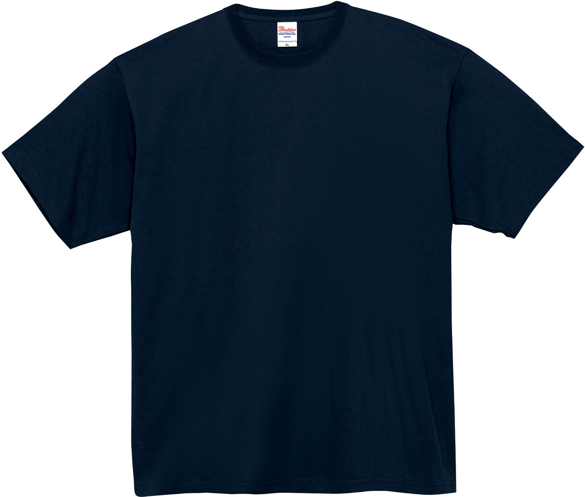 無地 シャツ すっきりシルエット ベーシックTシャツ