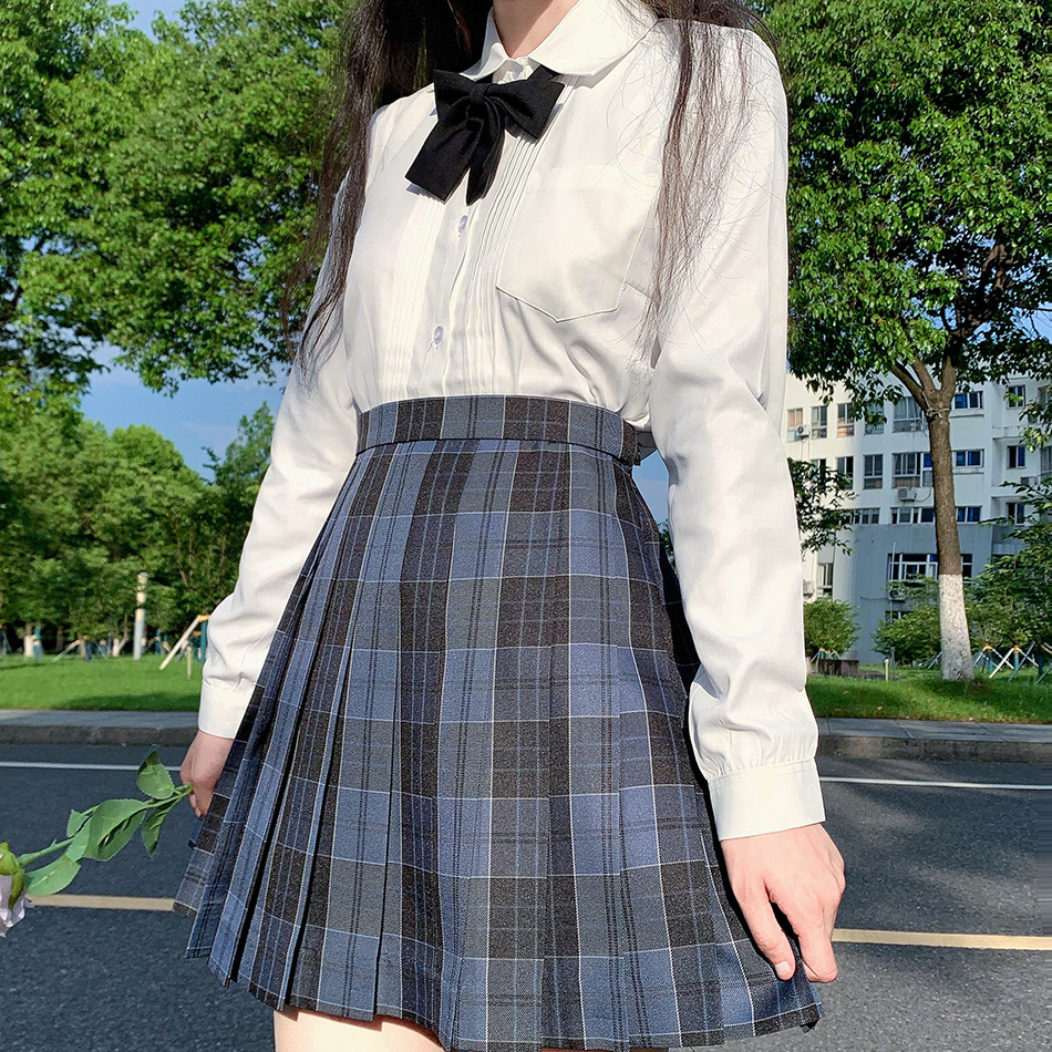 スカート 格子柄プリーツミニスカート