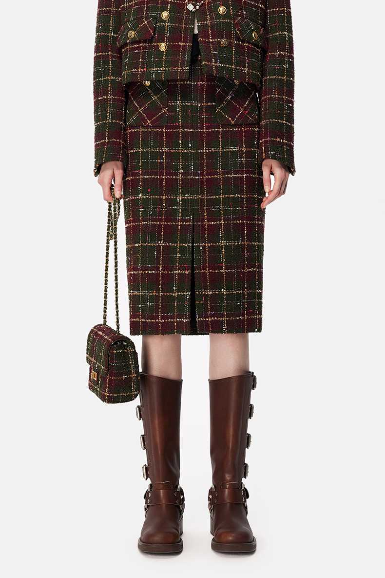 大人気トレンドアイテム！ビッグチェック柄スカートおすすめ5選