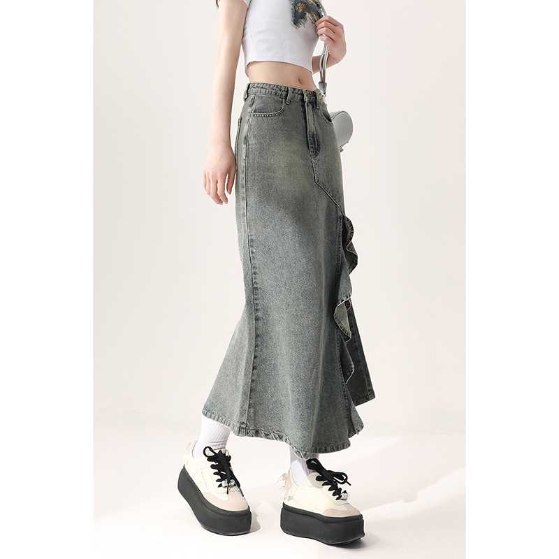 デニム生地がかわいいマーメイドスカートおすすめ5選