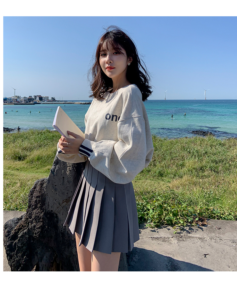 スカート プリーツ優美ミニスカート