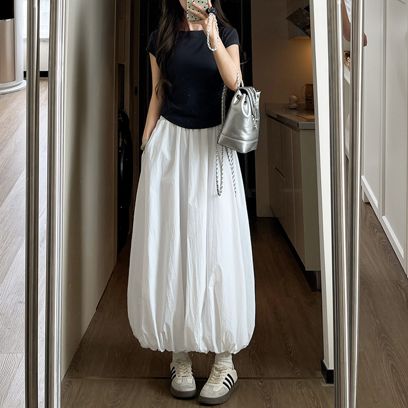 スカート ふんわりバルーンフレアスカート