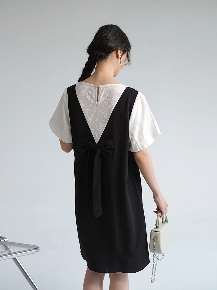 スカート シンプル美シルエットジャンパースカート