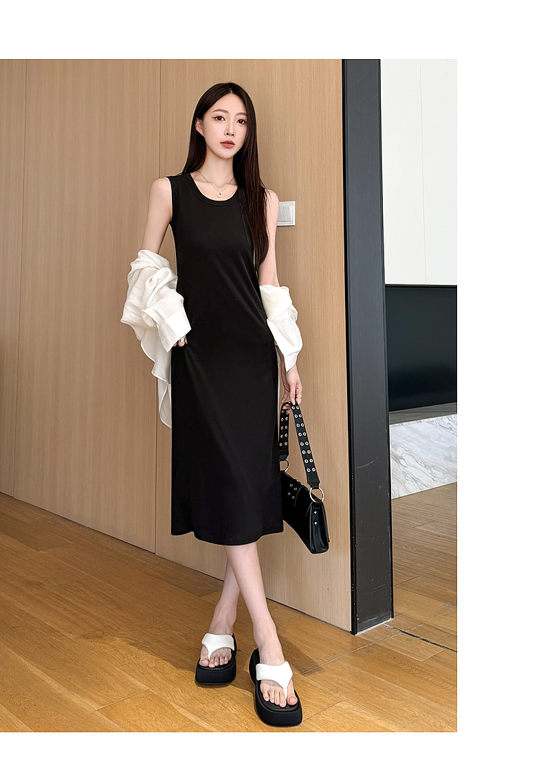 スカート シンプル美シルエット ジャンパースカート