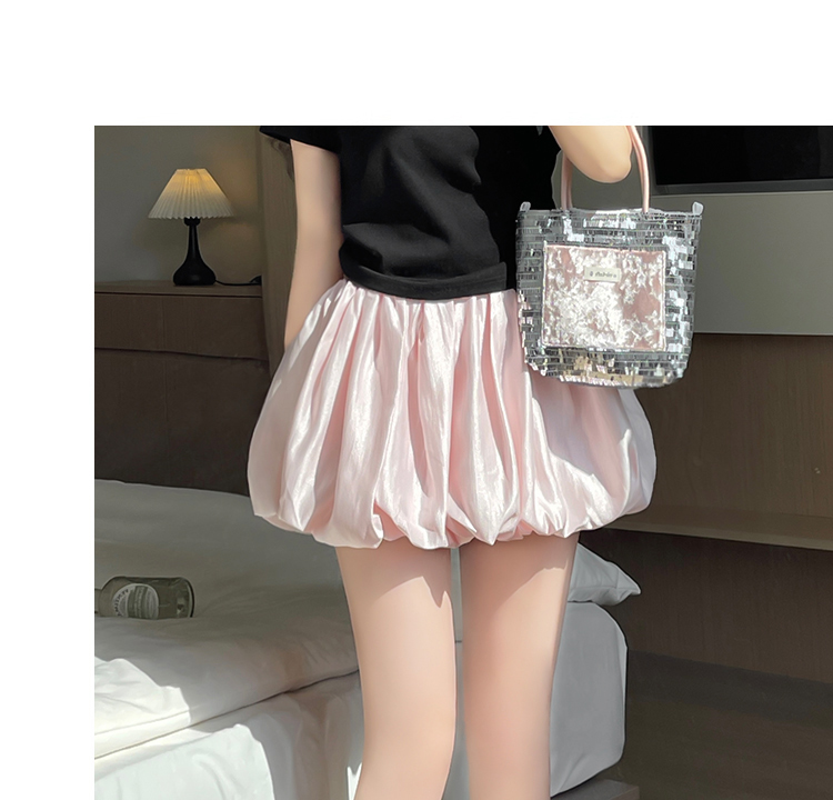 スカート ふんわりバルーンフレアスカート