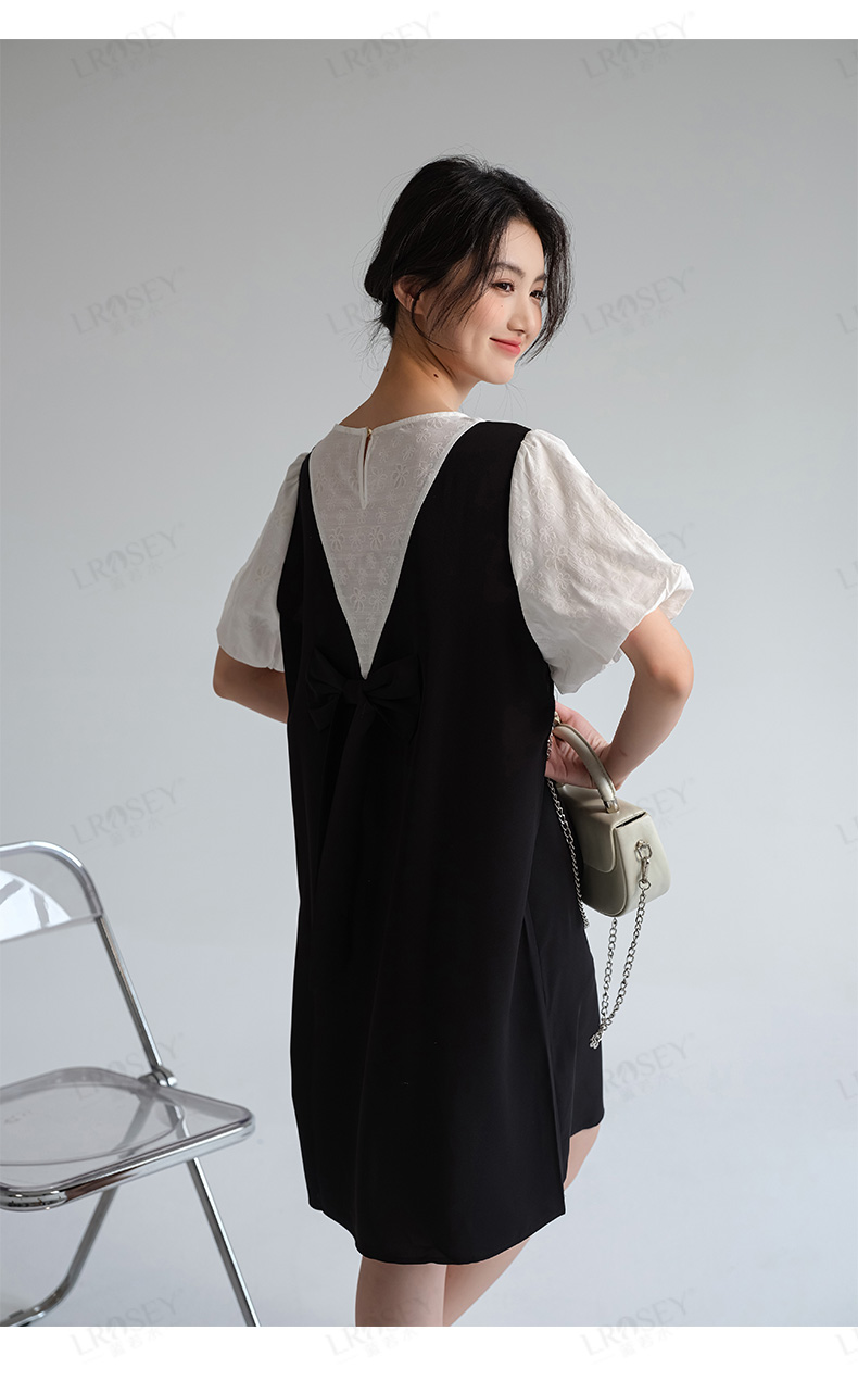 スカート シンプル美シルエットジャンパースカート