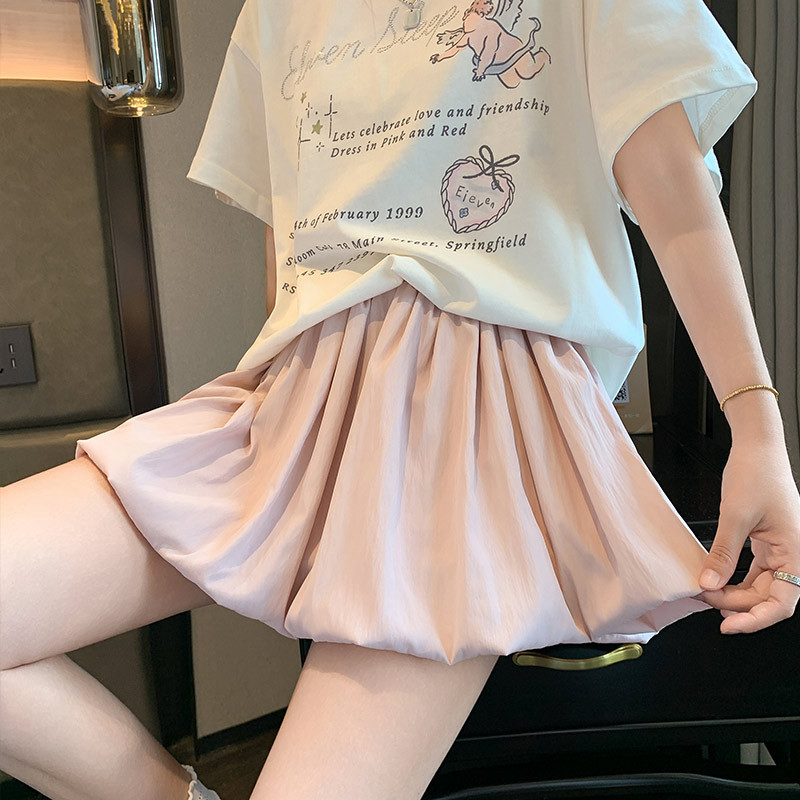 スカート ふんわりバルーンミニスカート