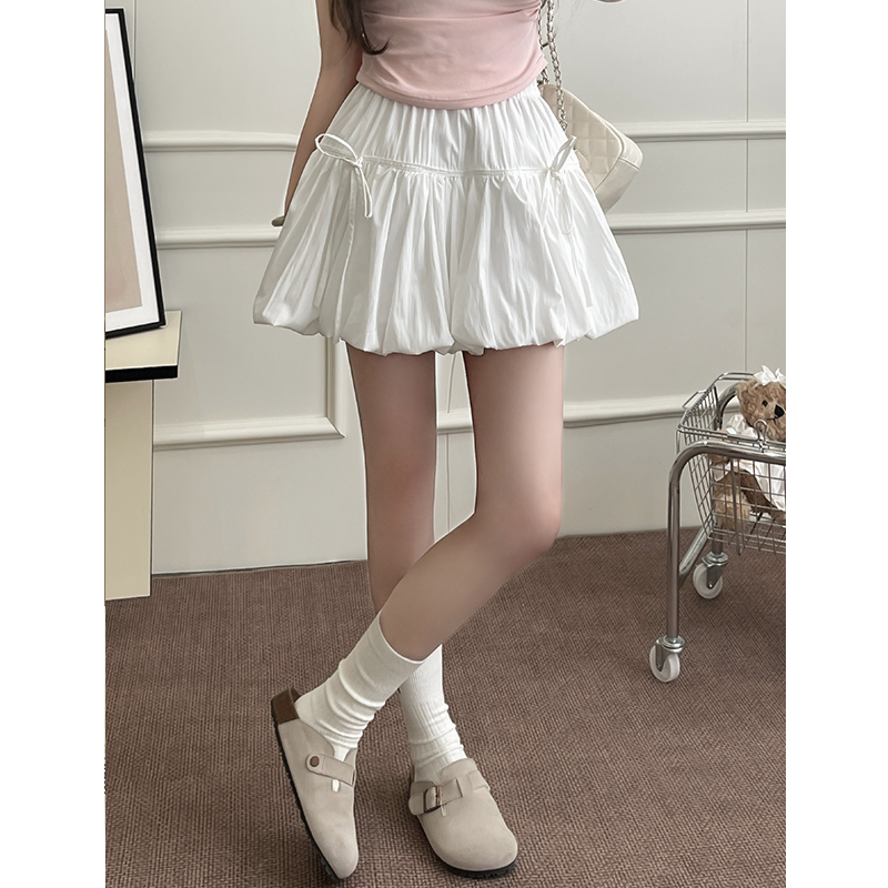 スカート ふんわりバルーンミニスカート