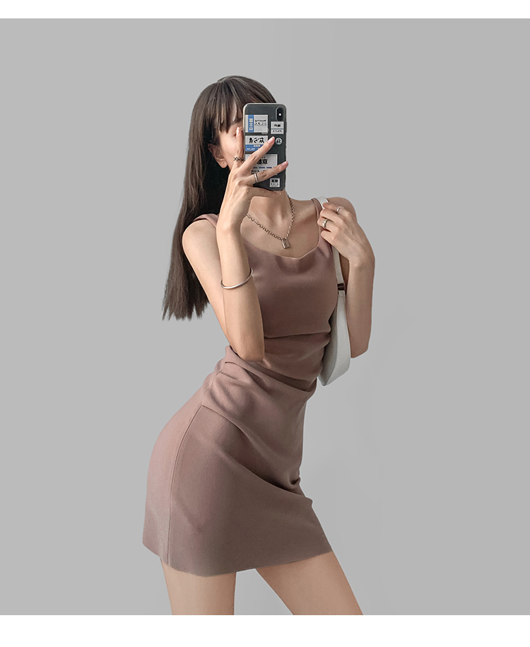 スカート すっきりシルエット美人ワンピース