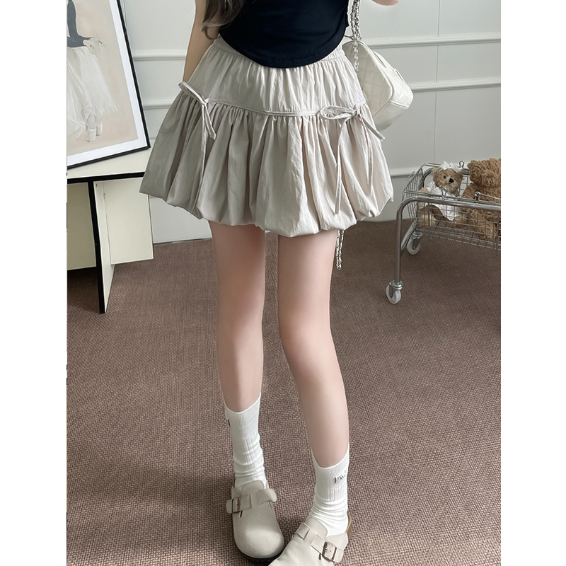 スカート ふんわりバルーンミニスカート