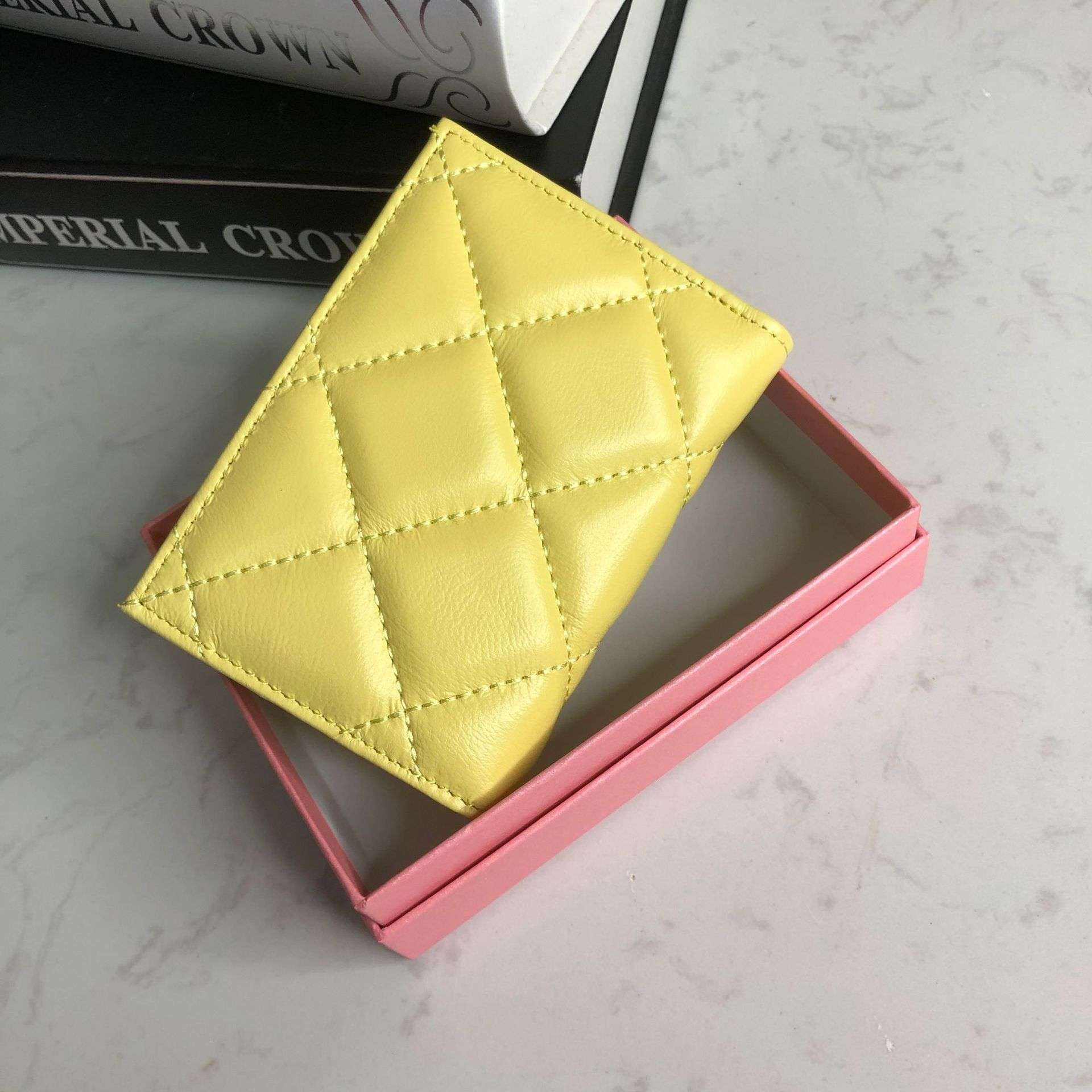 フラグメント ケース キルティング仕立て財布