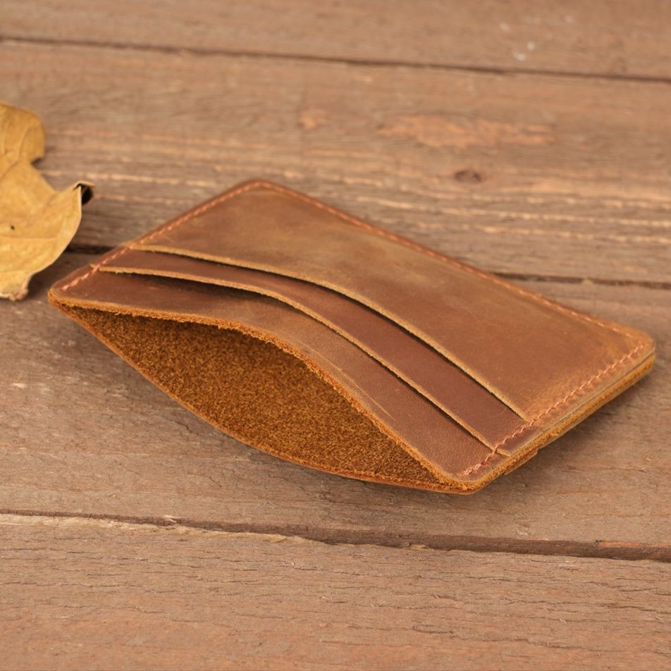 フラグメント ケース 本革製薄型クレジットカードケース