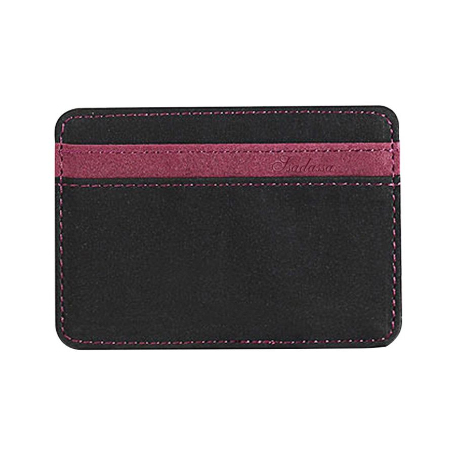 フラグメント ケース 薄型多機能革製クレジットカードケース