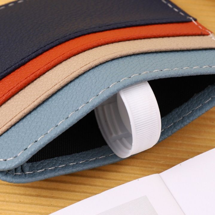 フラグメント ケース 本革調薄型多機能クレジットカードケース