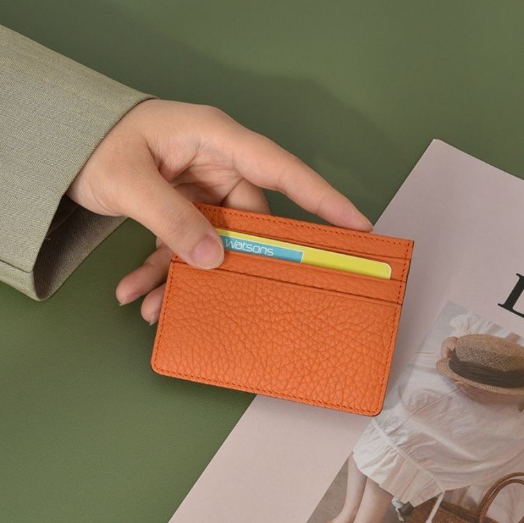 フラグメント ケース シュリンクレザー調薄型クレジットカードケース