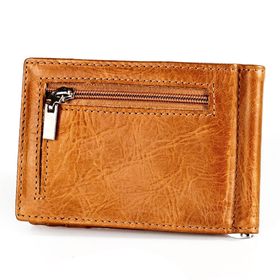 フラグメント ケース 本革製薄型身分証明書入れブラウンカード収納ケース