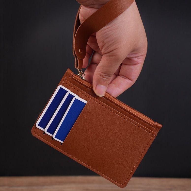 フラグメント ケース 多機能ストラップ付きクレジットカードケース