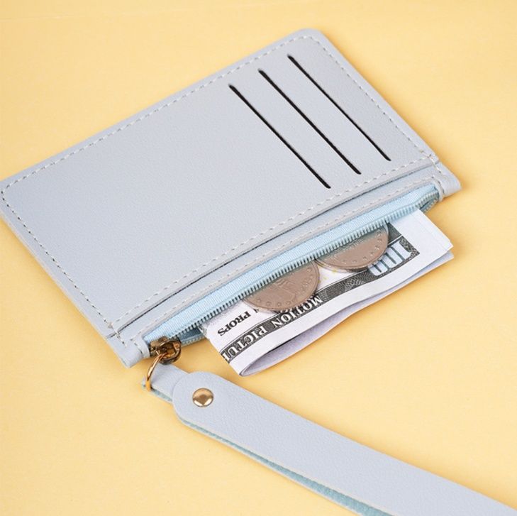 フラグメント ケース 多機能ストラップ付きクレジットカードケース