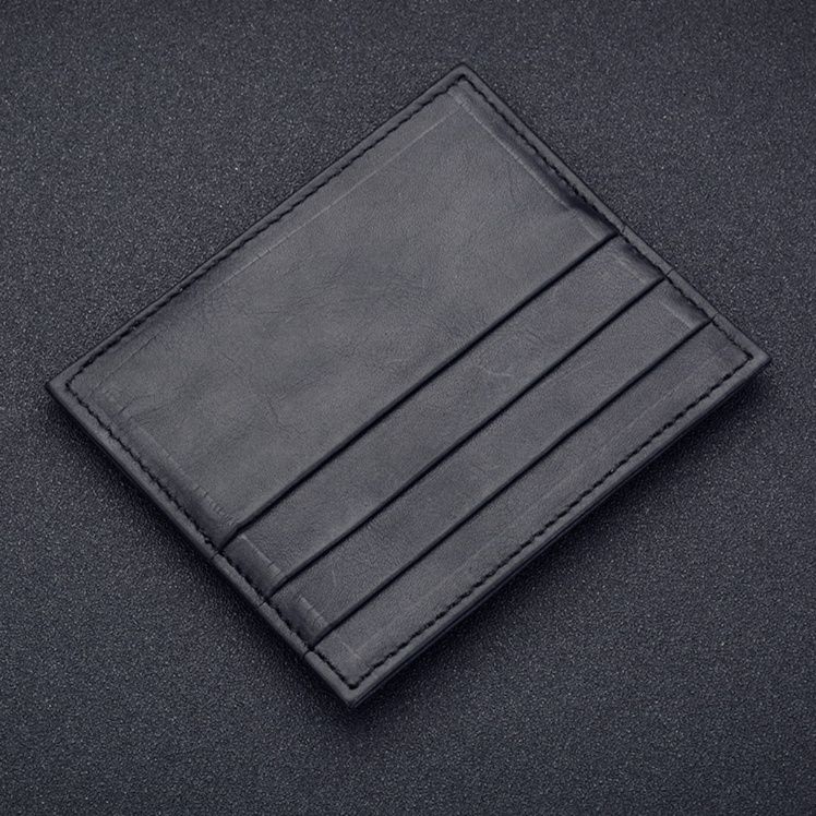 フラグメント ケース 薄型本革多機能クレジットカードケース