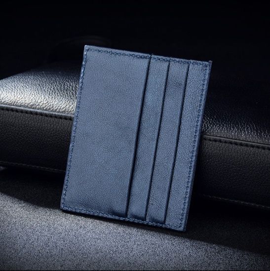 フラグメント ケース 薄型本革多機能クレジットカードケース