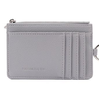 フラグメント ケース 多機能カード収納付きキーリング薄型財布