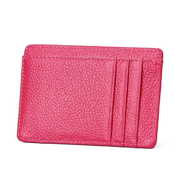 フラグメント ケース 型押しレザー薄型マルチポケット付きクレジットカードケース