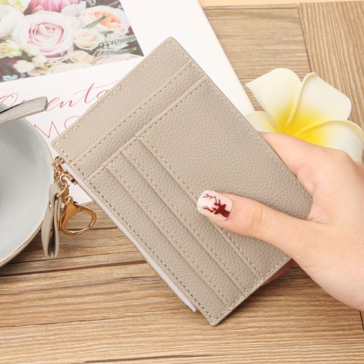 フラグメント ケース 型押しレザー風多機能クレジットカードケース