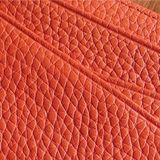 フラグメント本革型押しレザー薄型クレジットカードケース