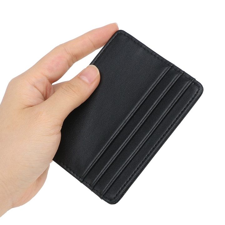 フラグメント ケース グリーン 本革製薄型カード複数収納可能