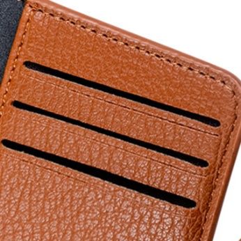 フラグメント ケース 本革風シンプルコンパクト名刺入れ