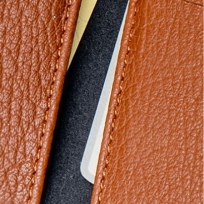 フラグメント ケース 本革風シンプルコンパクト名刺入れ