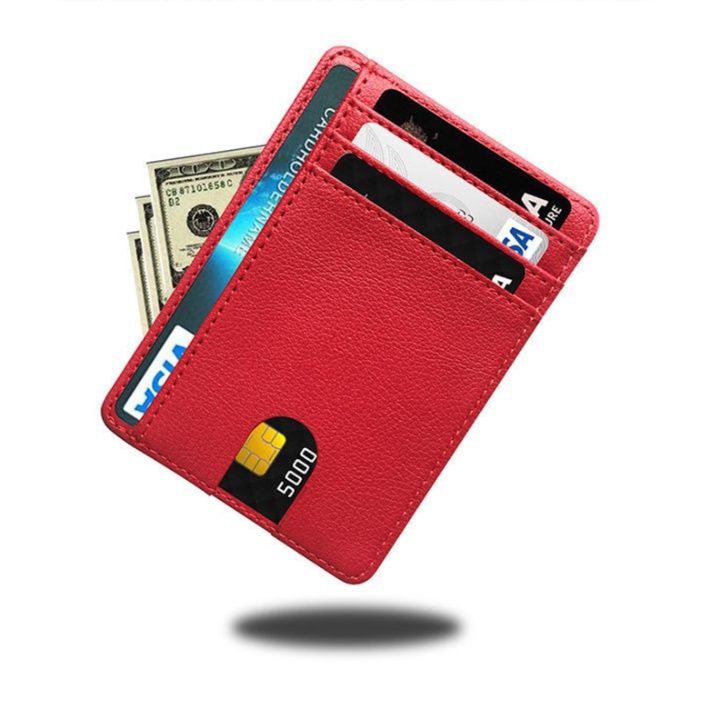 フラグメント ネイビー スキミング防止機能付き薄型カードケース